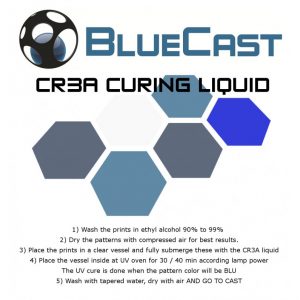 BlueCast Cr3A curing liqui