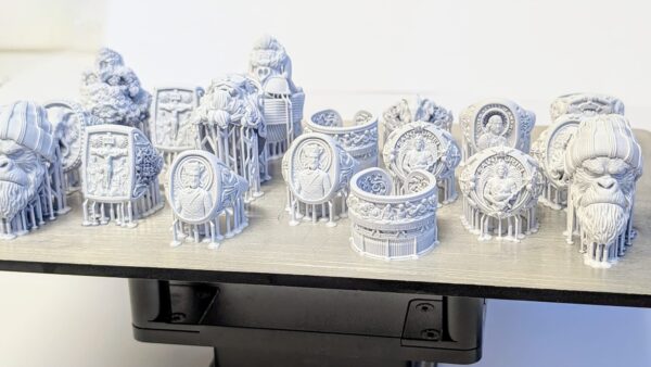 Castable 3D printing resin BlueCast X-Wax LCD/DLP - Image 2