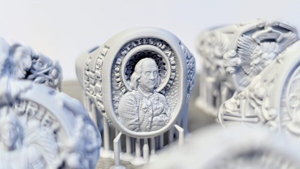 Castable 3D printing resin BlueCast X-Wax LCD/DLP - Image 4