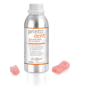 Pro3Dure printodent GR-15 gingiva: 3D printing resins for flexible gingiva masks