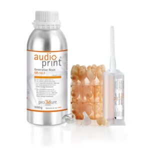 Pro3Dure audioprint GR-12.1: 3D printing resin for cast forms