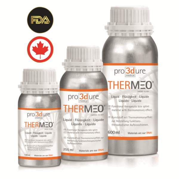 Pro3Dure THERMEO Liquid: functional splint polymerizing liquid
