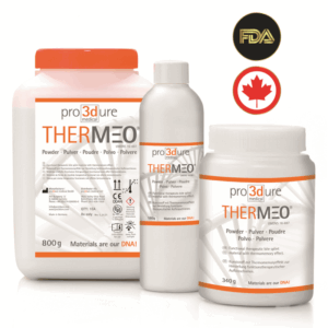 Pro3Dure THERMEO Powder: functional splint polymerizing powder