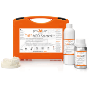 Pro3Dure THERMEO Starterkit: functional splint polymerizing liquid/powder set